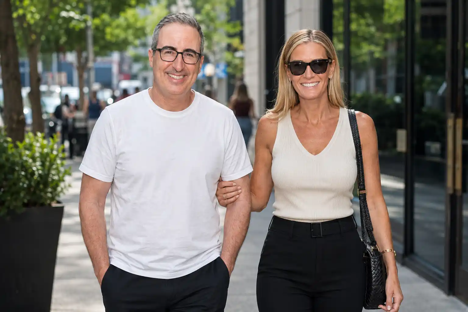 john olivers wife