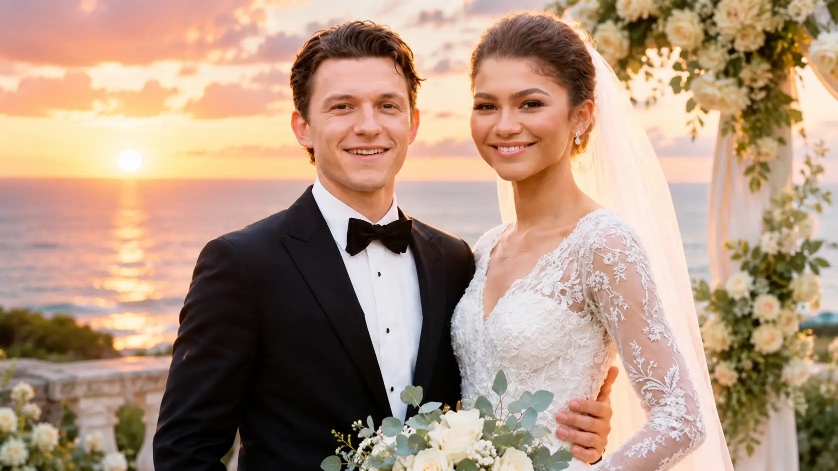 tom holland and zendaya wedding